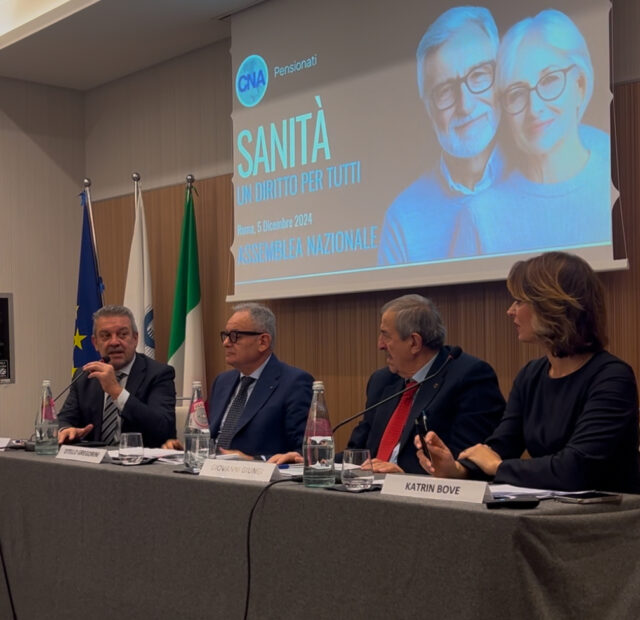 Evento Cna pensionati sanità