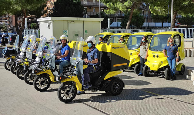 poste italiane flotta green