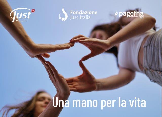 progetto “Una mano per la vita”, Fondazione Just Italia